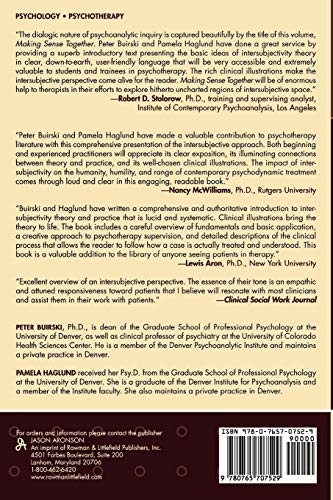 Making Sense Together: The Intersubjective Approach to Psychotherapy,Used