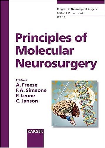Principles Of Molecular Neurosurgery (Progress in Neurological Surgery),Used
