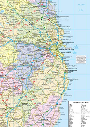 2021 Collins Road Map Ireland,New