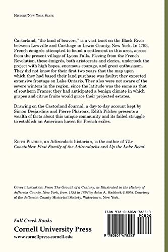 Castorland: French Refugees in the Western Adirondacks, 17931814,Used