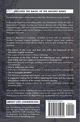 Runes for Beginners: A Guide to Reading Runes in Divination, Rune Magic, and the Meaning of the Elder Futhark Runes (Divination ,New