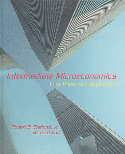 Intermediate Microeconomics: Price Theory & Applications,Used