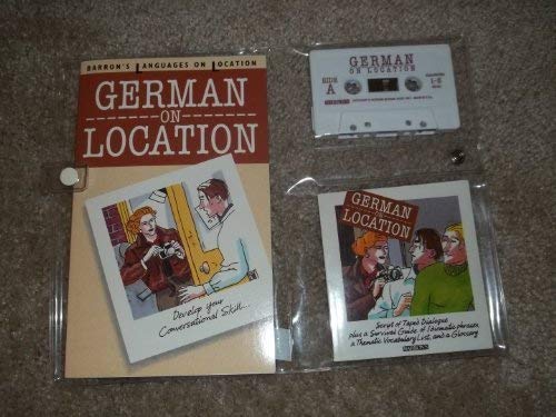 German on Location Barron's Languages on Location (English, German and French Edition),Used