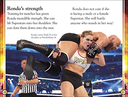 WWE Ronda Rousey (DK Readers Level 2),Used