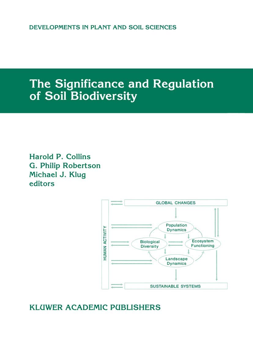 The Significance and Regulation of Soil Biodiversity: Proceedings of the International Symposium on Soil Biodiversity, held at M,New