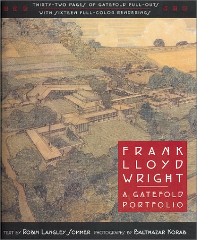 Frank Lloyd Wright: A Gatefold Portfolio,Used