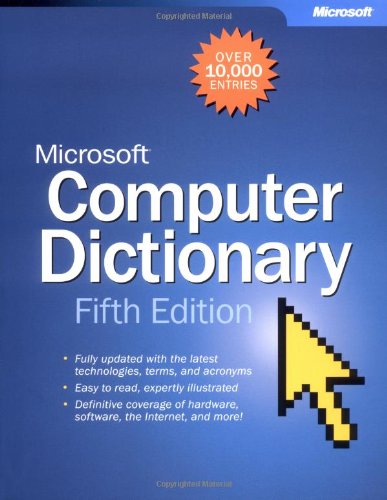 Microsoft Computer Dictionary, Fifth Edition (Cpgother),New