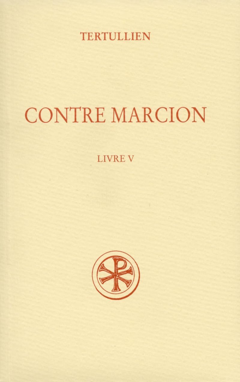 SC 483 CONTRE MARCION, V,Used