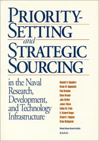 PrioritySetting and Strategic Sourcing in the Naval Research, Development, and Technology Infrastructure,Used