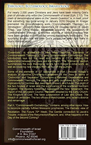 Commonwealth Theology Essentials: Academic Edition,Used