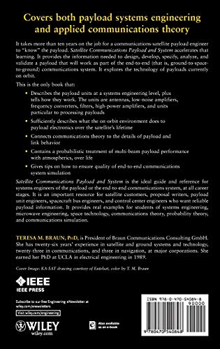 Satellite Communications Payload and System,Used
