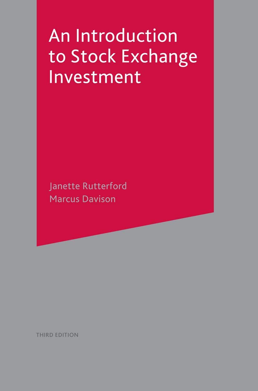 An Introduction to Stock Exchange Investment,Used