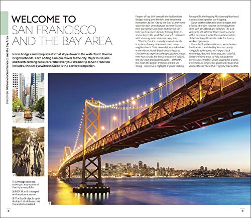 DK Eyewitness San Francisco and the Bay Area (Travel Guide),Used