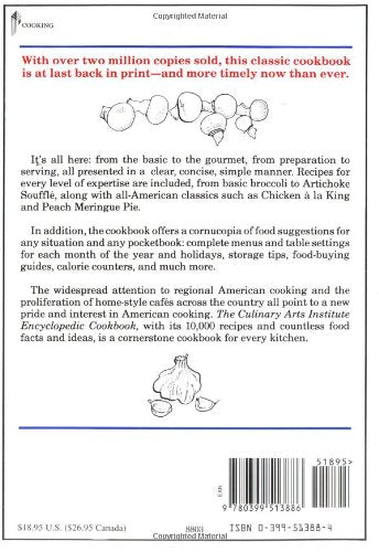 Culinary Arts Institute Encyclopedic Cookbook,New