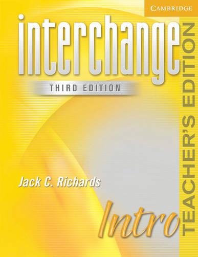 Interchange Intro Teacher's Edition (Interchange Third Edition),Used
