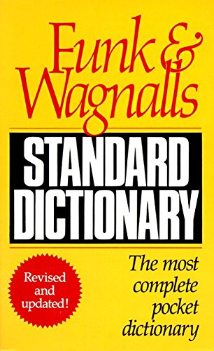 Funk & Wagnalls Standard Dictionary: Revised And Updated,Used
