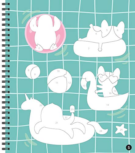 Brain Games  Sticker by Number: Sloth,Used