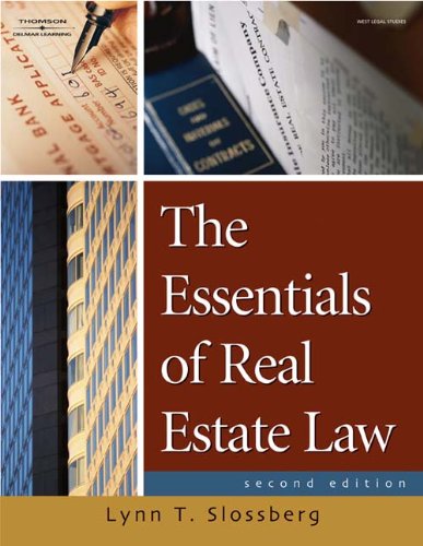 The Essentials of Real Estate Law,New