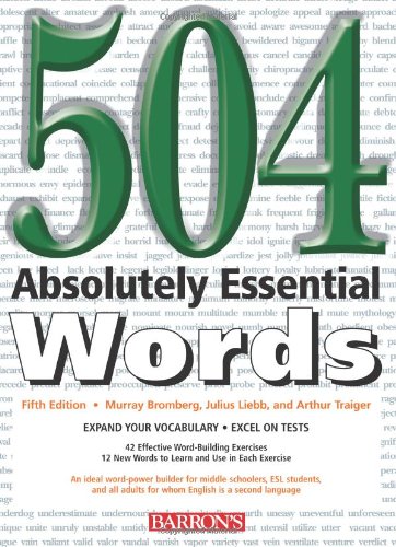 504 Absolutely Essential Words,New