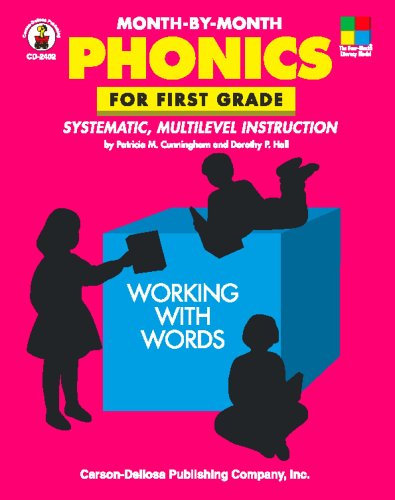 MonthbyMonth Phonics for First Grade: Systematic, Multilevel Instruction,Used