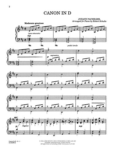 Canon in D: Advanced Piano Solo, Sheet,New