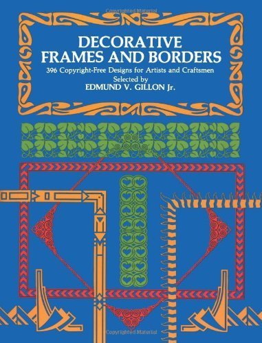 Decorative Frames and Borders (Dover Pictorial Archive),Used