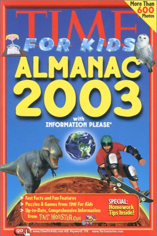 Time for Kids Almanac 2003 with Information Please,Used