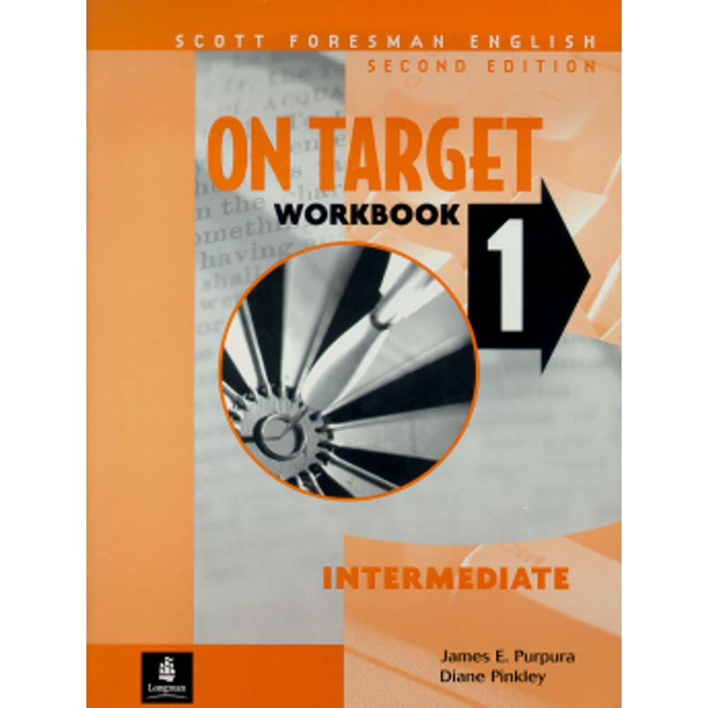 On Target 1, Intermediate, Scott Foresman English Workbook,Used