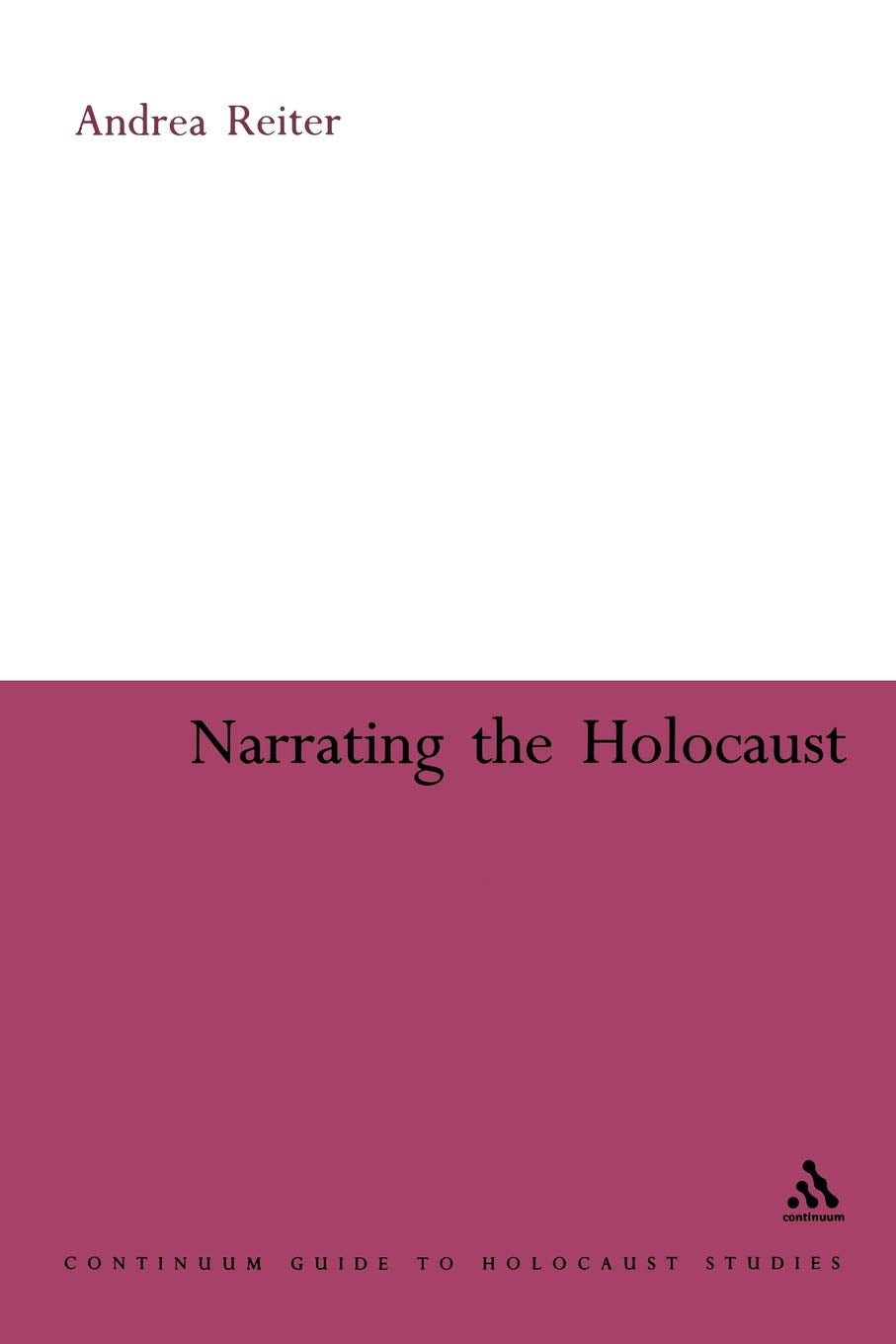 Narrating The Holocaust (Continuum Guide To Holocaust Studies),Used