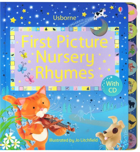 First Picture Nursery Rhymes (First Picture Board Books),Used