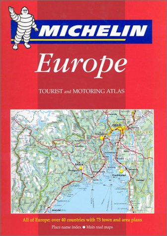 Micheiln Europe Tourist and Motoring Atlas (Spiral) No. 1136, 5e,Used