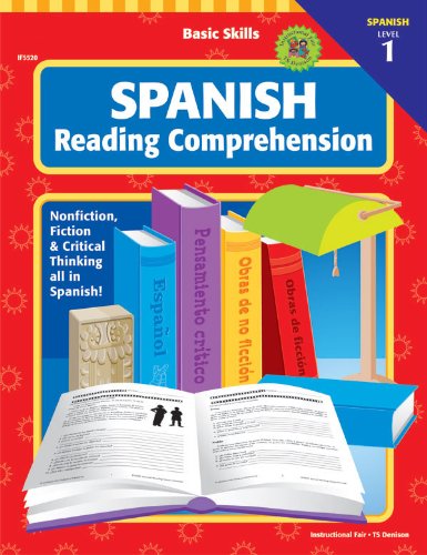 Spanish Reading Comprehension, Level 1, Grades 3 8 (Basic Skills),New