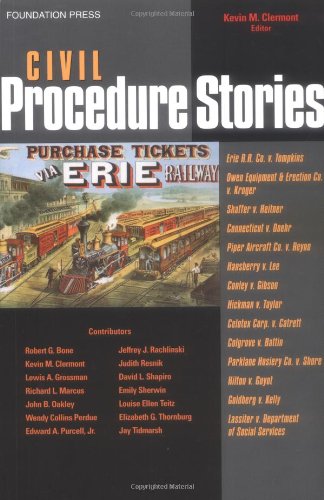 Civil Procedure Stories (Law Stories Series),Used