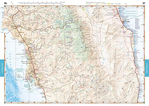 Baja California Road and Recreation Atlas 2nd Edition, 2024 (Benchmark),Used