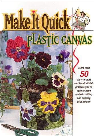 Make It Quick Plastic Canvas,Used