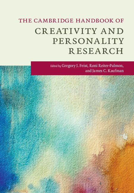 The Cambridge Handbook of Creativity and Personality Research (Cambridge Handbooks in Psychology),Used