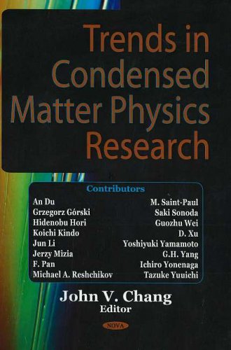 Trends in Condensed Matter Physics Research,Used