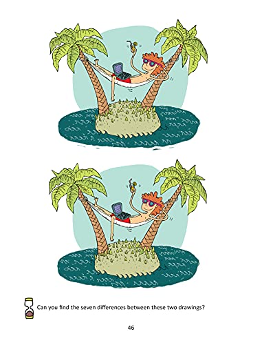 SuperFun Brain Teasers and Marvelous Mazes: Time Yourself, Challenge Your Friends, Train Your Brain (Happy Fox Books) Activity ,Used