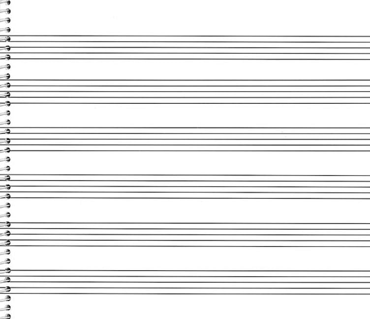 76. Spiral Book 6Stave (Extra Wide): Passantino Manuscript Paper (Passantino Manuscript Papers),New