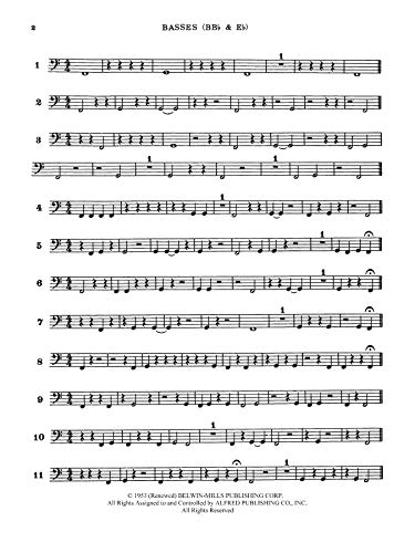 101 Rhythmic Rest Patterns: Bass (Tuba),Used