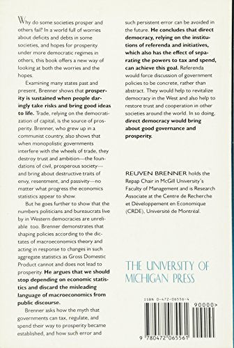 Labyrinths of Prosperity: Economic Follies, Democratic Remedies,Used