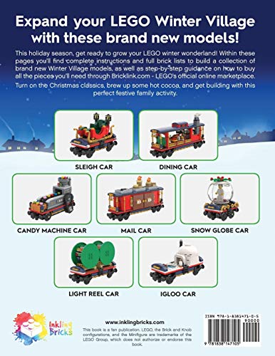 Build Up Your LEGO Winter Village: Christmas Train 2,Used