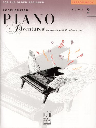 Accelerated Piano Adventures Lesson Book 2: For the Older Beginner,Used