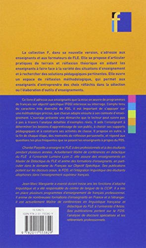 Le Francais Sur Objectif Specifique (French Edition),Used