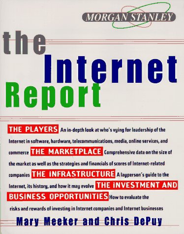 Morgan Stanley the Internet Report,Used