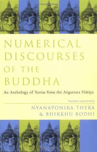 Numerical Discourses Of The Buddha: An Anthology Of Suttas From The Anguttara Nikaya,Used