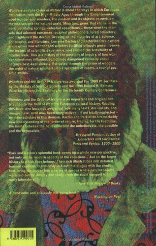 Wonders and the Order of Nature, 11501750,New