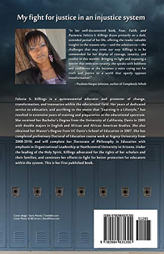 Fear, Faith, and Patience: My Fight For Justice In a Unjust System,Used