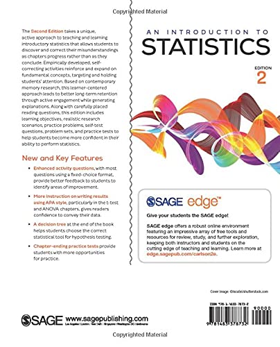 An Introduction To Statistics: An Active Learning Approach,New