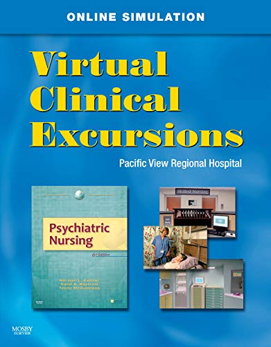 Virtual Clinical Excursions 3.0 for Psychiatric Nursing (Book and CDROM),Used